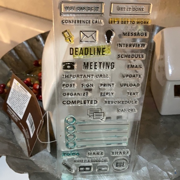 2 CTMH CLEAR STAMP SETS - Picture 2 of 8